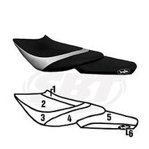Kawasaki 2007 200 Ultra 250 250LX LX Custom Color Seat cover Blacktip - $198.95