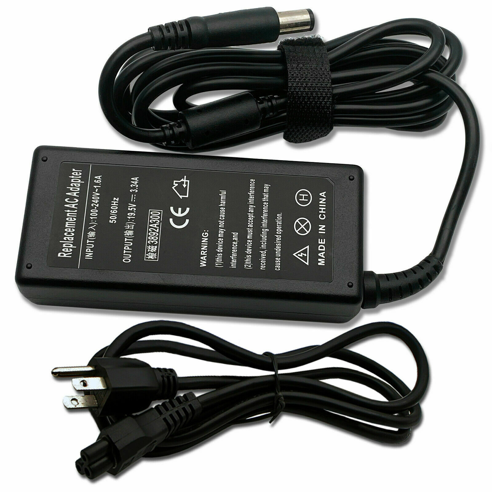 Wall AC Adapter Power Charger Cable Cord For Dell Chromebook Laptop