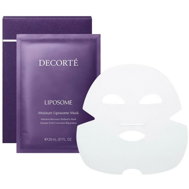 KOSE COSME DECORTE LIPOSOME Moisture Mask Intensive Recovery Radiance Mask 6pcs