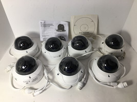 Lot of 7 ALI-NS2036VR 6MP Outdoor IP Dome Security Camera Good Working - $637.07