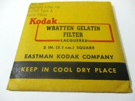 Kodak 1960's Wratten Gelatin Filter No. 85 Daylight 2 Inches Factory Sealed #16 - $13.45