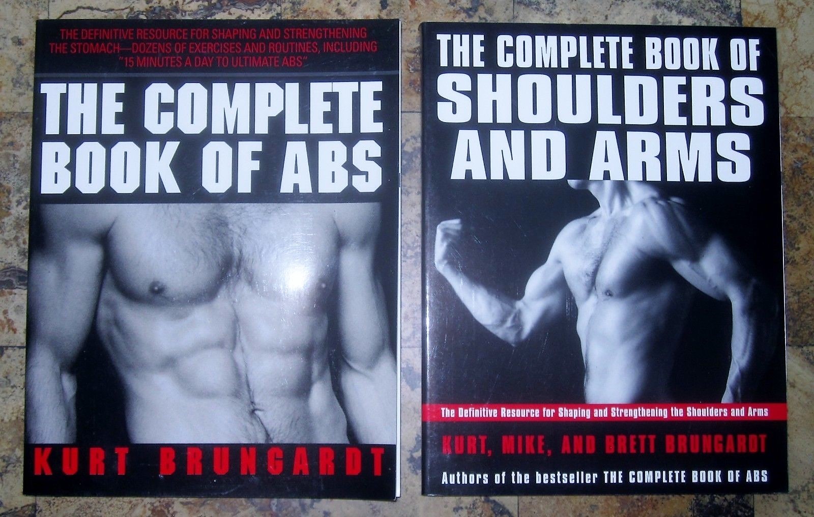 The Complete Book of Abs & The Complete Book of Shoulders and Arms by K