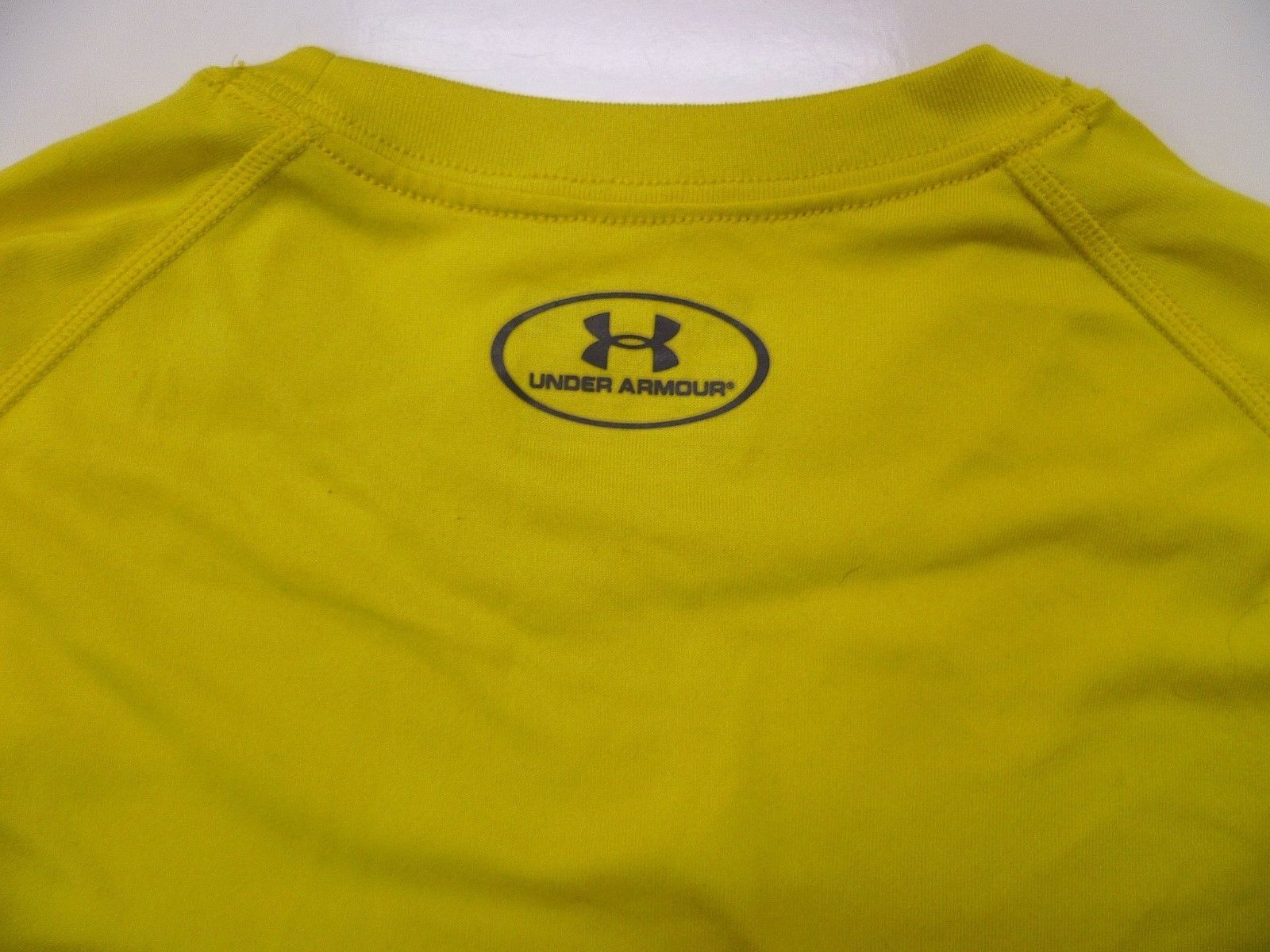 neon yellow shirt men's