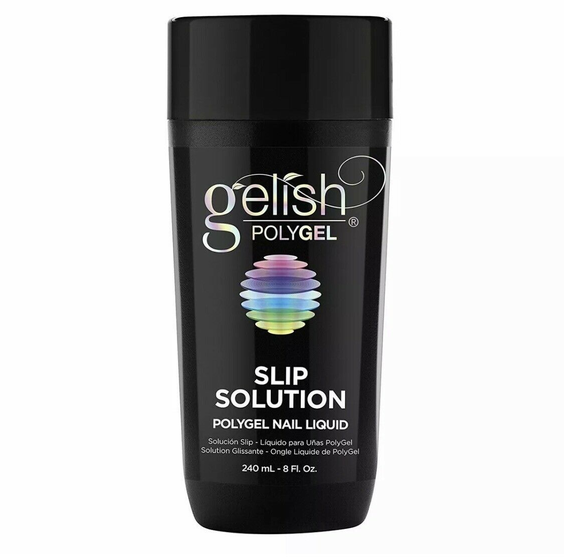 Gelish PolyGel Slip Solution Nail Liquid 8 oz / 240ml For Sale