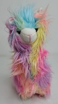 Adventure Planet Plush Llama Rainbow Faux Fur 11" Stuffed Animal Toy  - $10.56