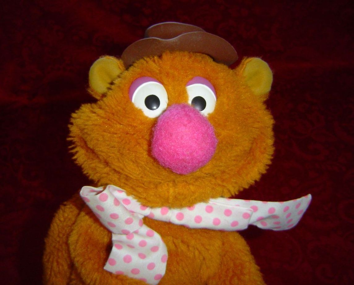 Fisher Price Fozzie Bear A Jim Henson Muppet Puppet 861 1978 Fozzy ...