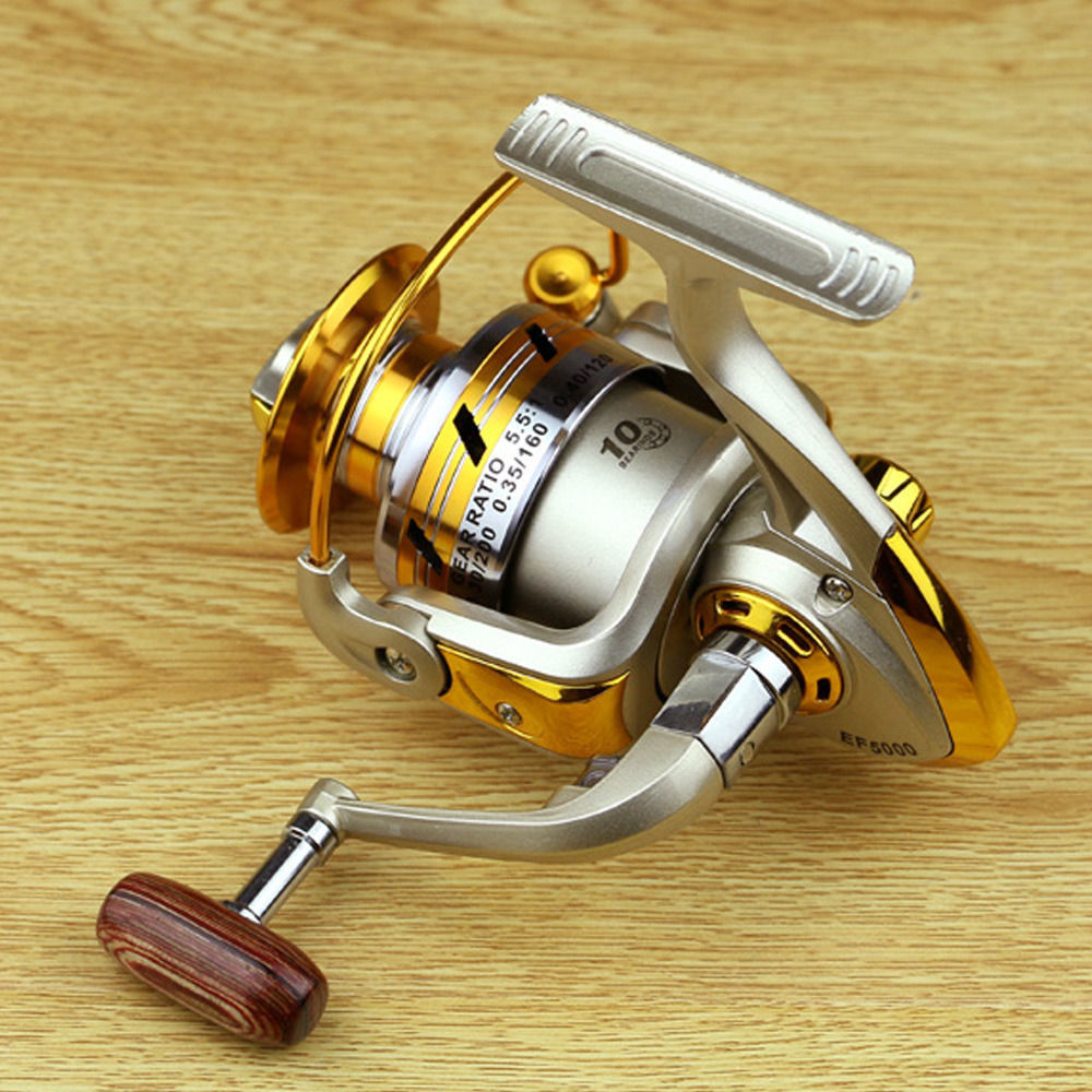 10BB Ball Bearing Left/Right Fish Fishing Spinning Reel Ratio 5.51