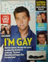 'NSync's LANCE BASS is gay, Michael Kor @ 25 yrs @ People Magazine Aug 2006 - $5.95