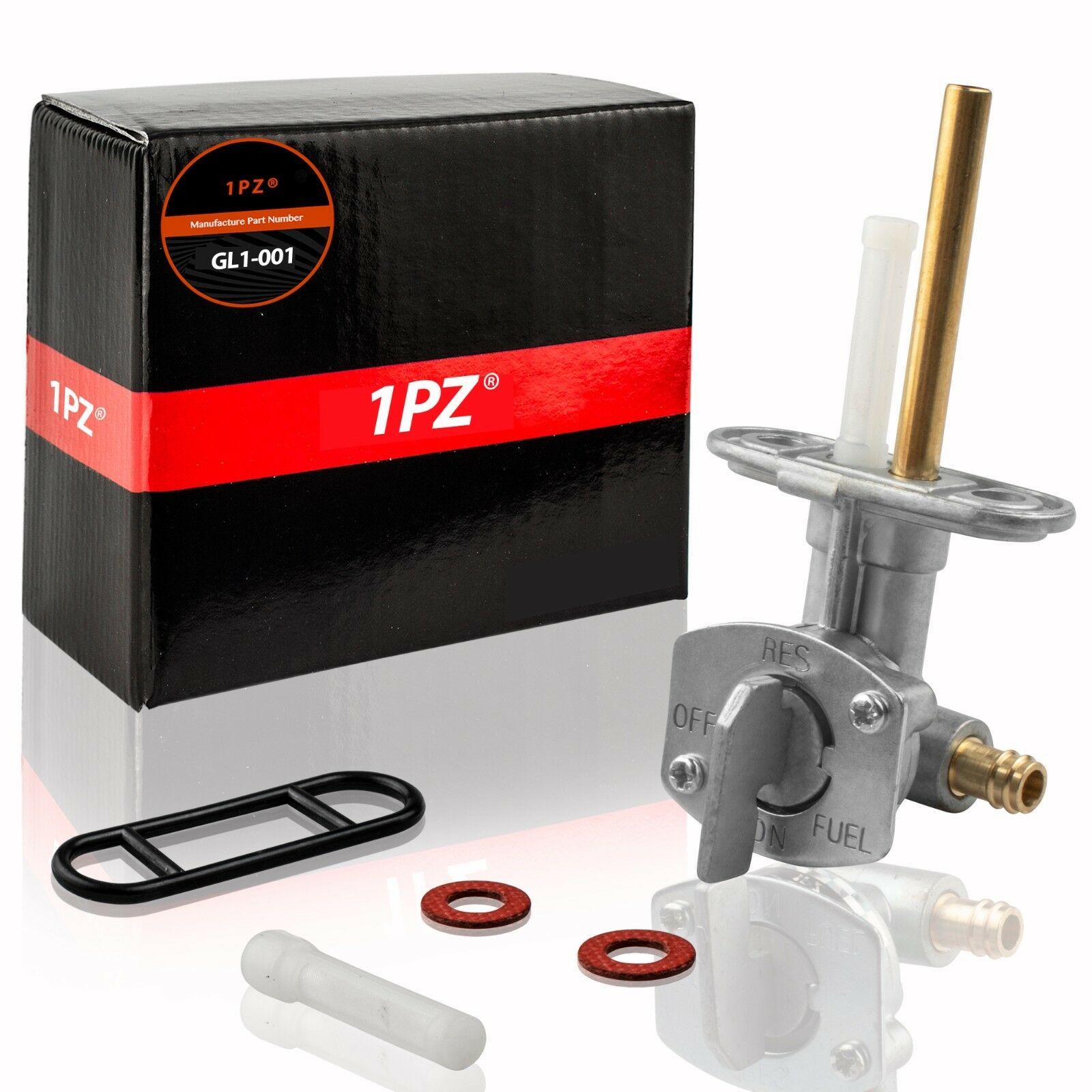 Fuel Petcock Switch Shut Off Valve Kawasaki Bayou 300 KDX200 KFX400 Prairie 400 Fuel Petcocks