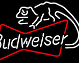 Budweiser louie lizard bowtie neon sign 16 x 16 thumb155 crop