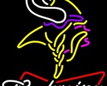 Nfl budweiser minnesota vikings neon sign 16 x 16 thumb155 crop