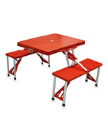 Folding Picnic Table w/ Seats - Red - $141.95