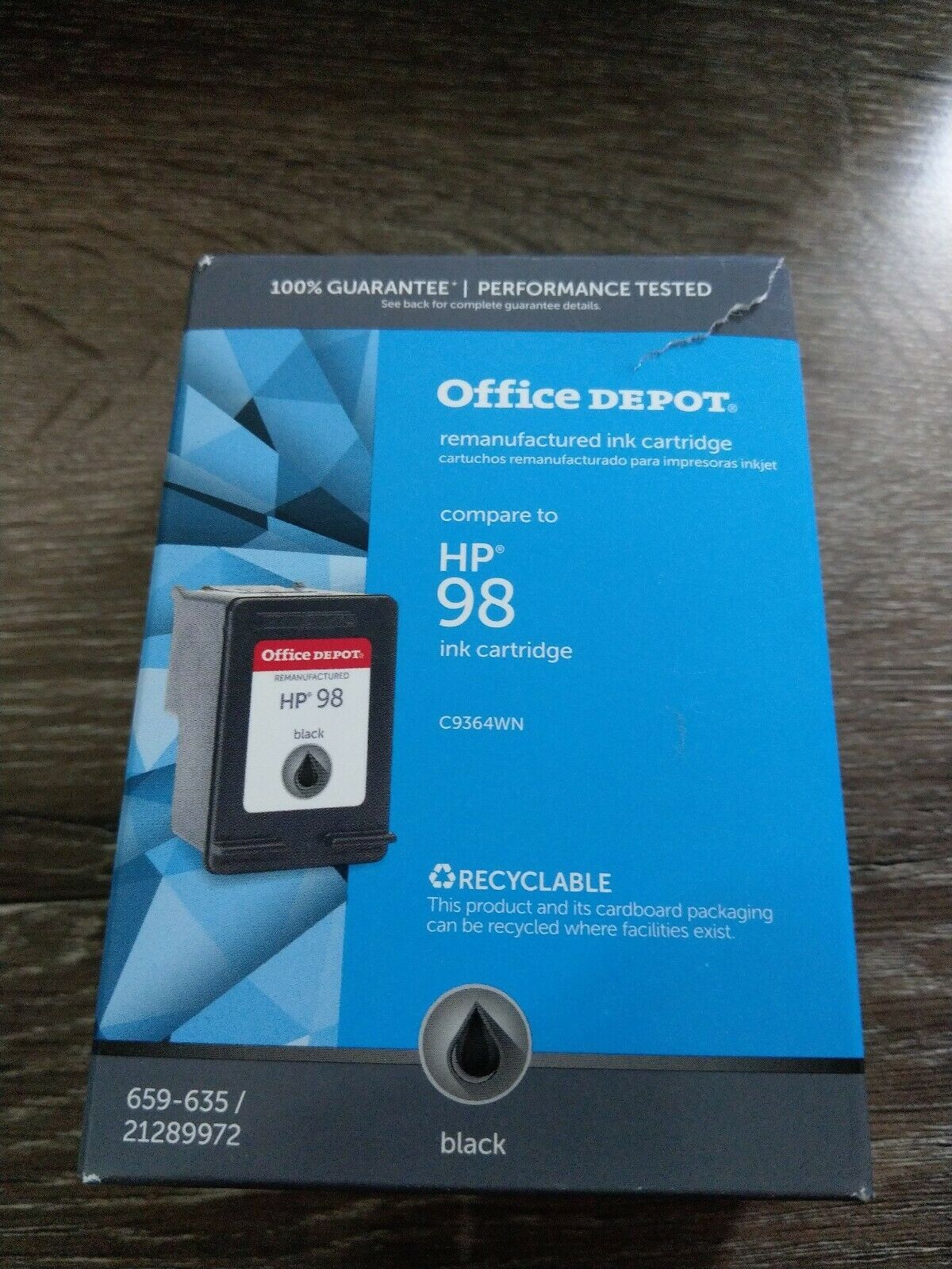 Office Depot HP 98 Remanufactured Ink and similar items