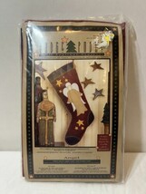 HODGE PODGE Felt Applique Christmas Stocking Craft Kit Angel NEW - $16.00