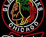 Budweiser bowtie commemorative 1938 chicago blackhawks neon sign 20 x 20 thumb155 crop