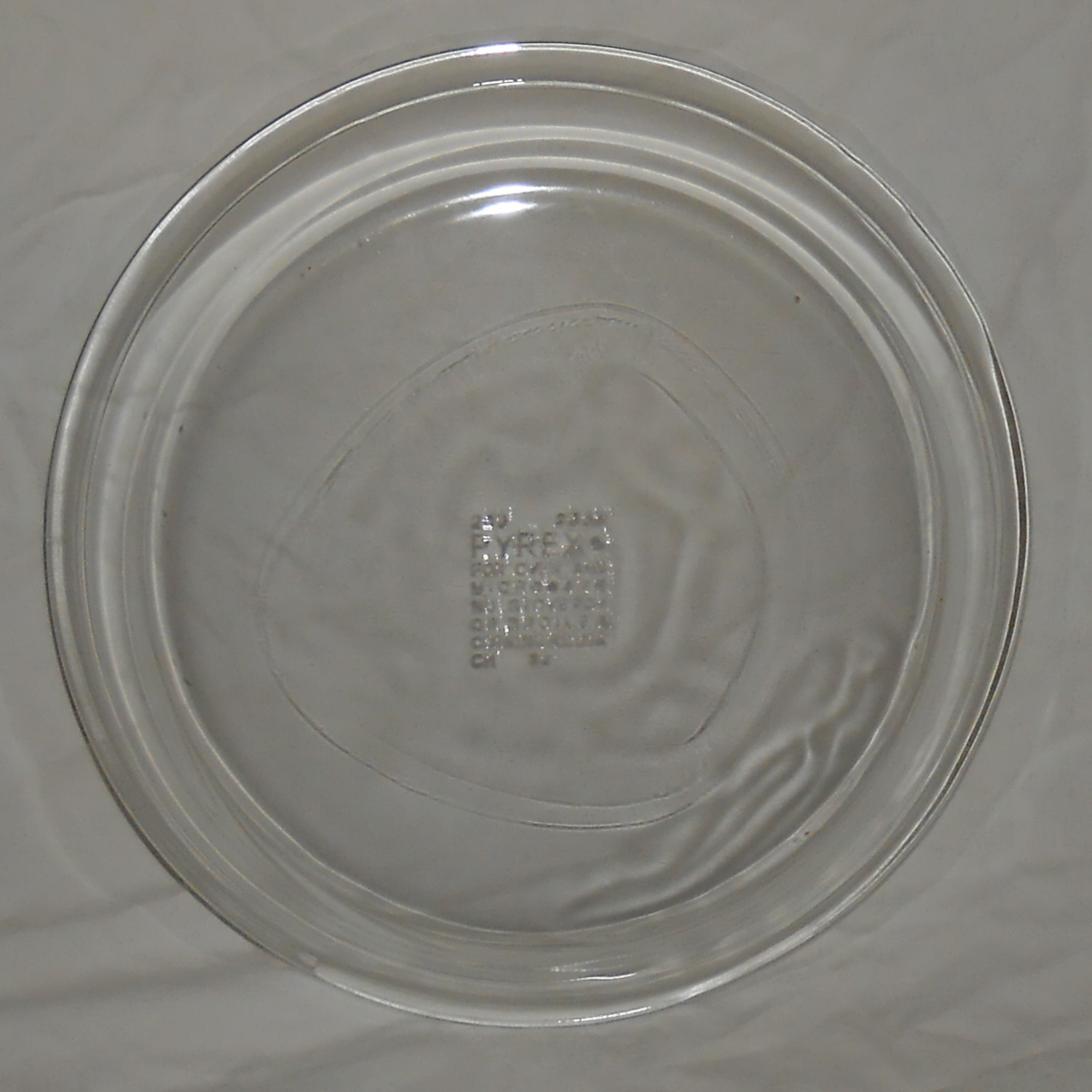 Vintage 9 inch Pyrex 209 Clear Glass Pie Plate Pyrex