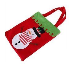 Children&#39;s Christmas Gift Bag/ Christmas Stocking/ Storage Bags, Red - $11.63