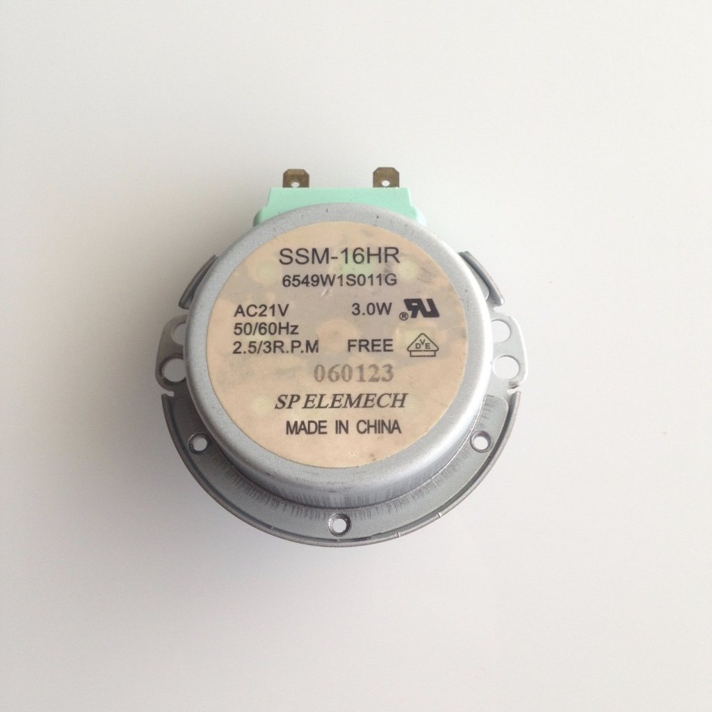 Genuine Frigidaire 5304408980 AP2151259 PS471476 Microwave Turntable Motor