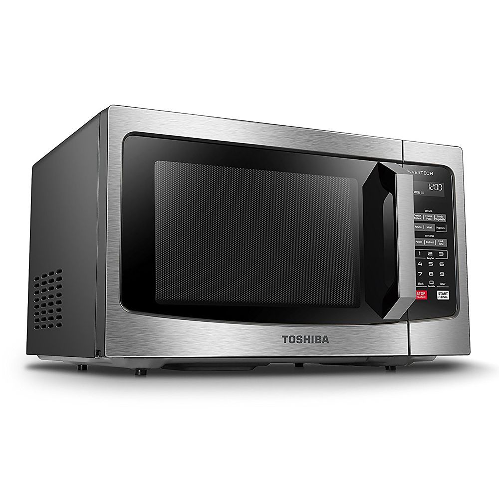 Toshiba 1.6 cu. ft. Microwave Oven with Inverter in Stainless Steel Other