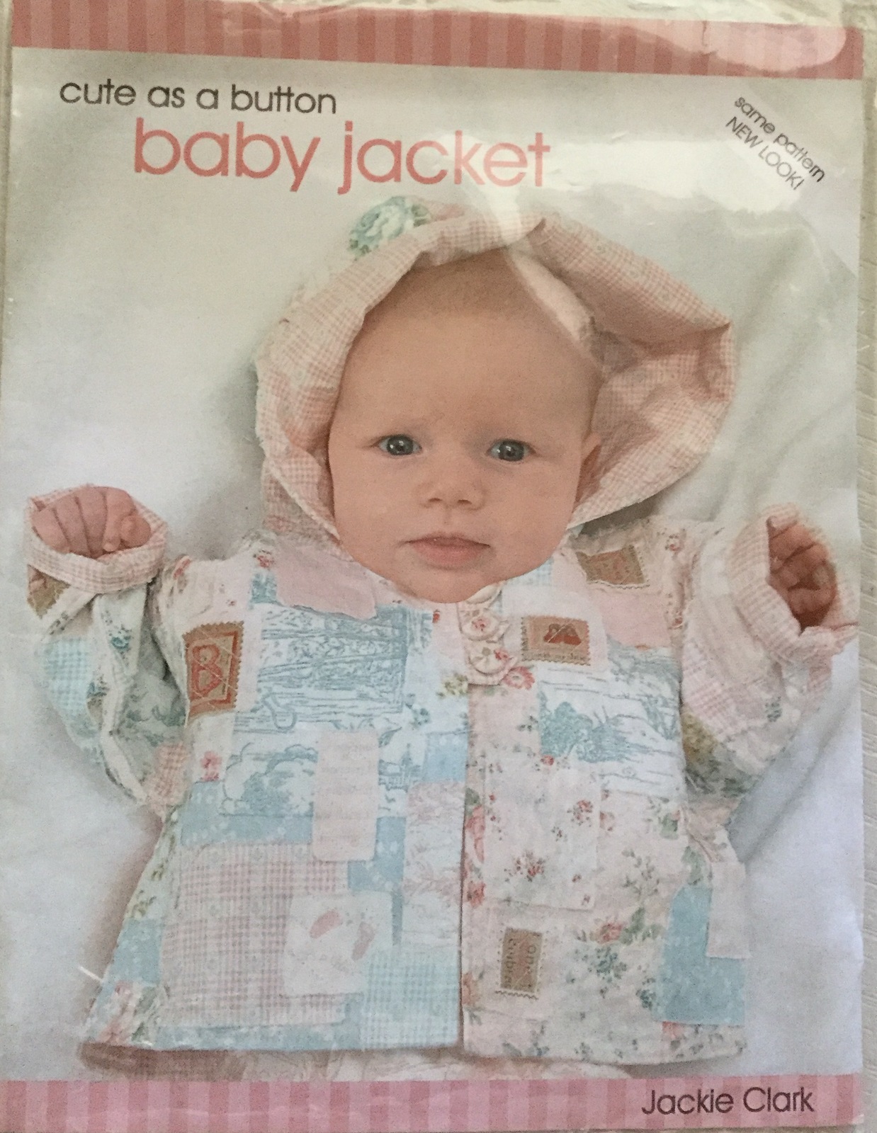 Jackie Clark 200 JC Cute as a Button Baby Jacket Sizes 1824 Months