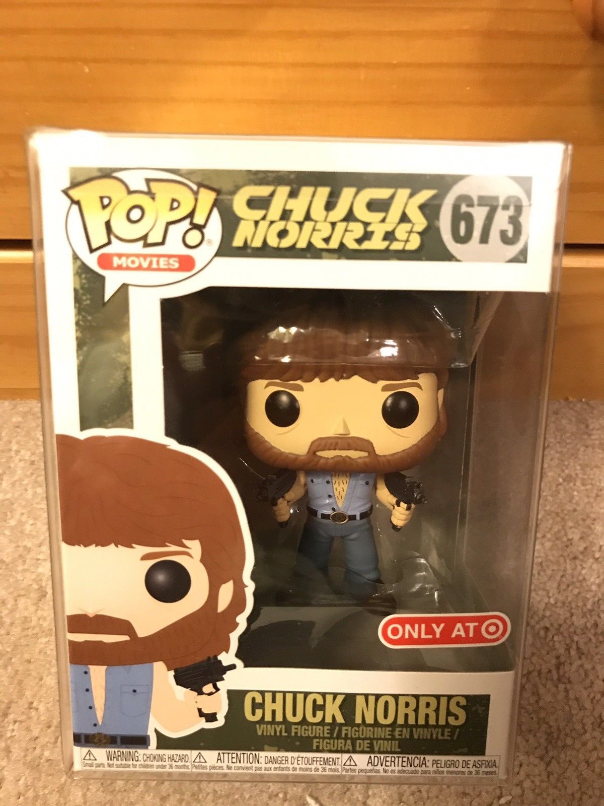 chuck norris pop figure