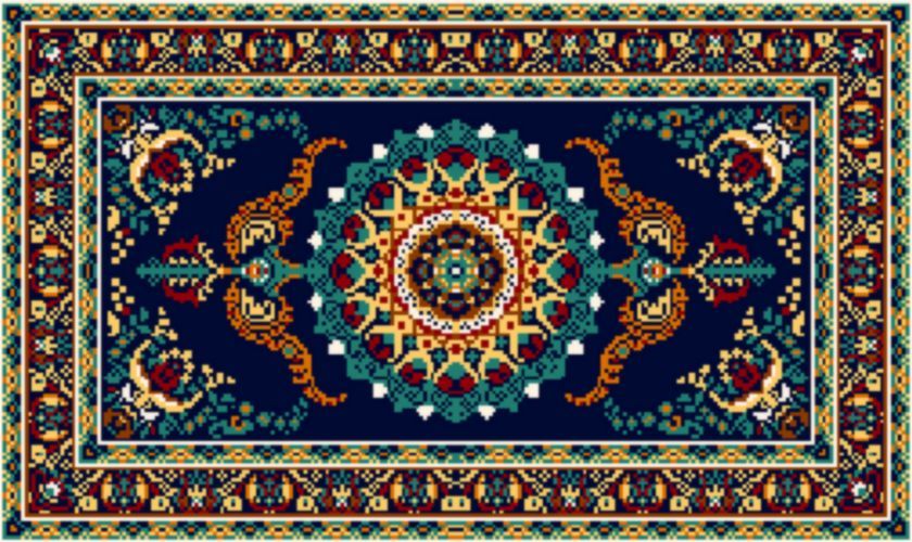 Latch Hook Pattern Chart READICUT 426 Destiny 45" x 75" EMAIL2u