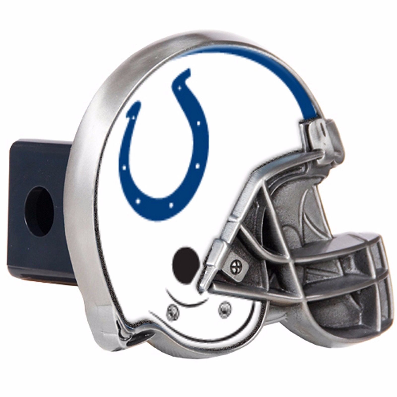 Indianapolis Colts Helmet Trailer Hitch Cover NFL MultiColor