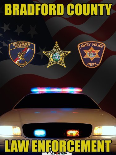 Bradford County Florida Police Agencies Poster - $19.99