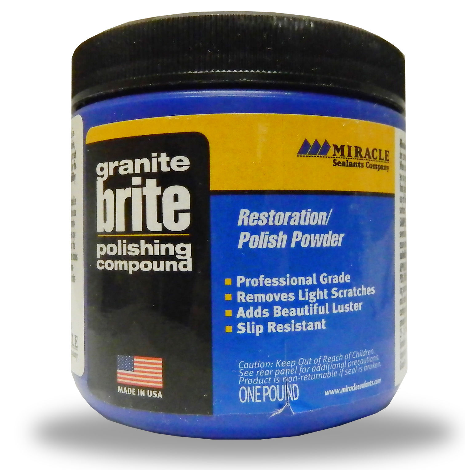 Granite Brite Miracle Sealants Company Powder for Most Natural