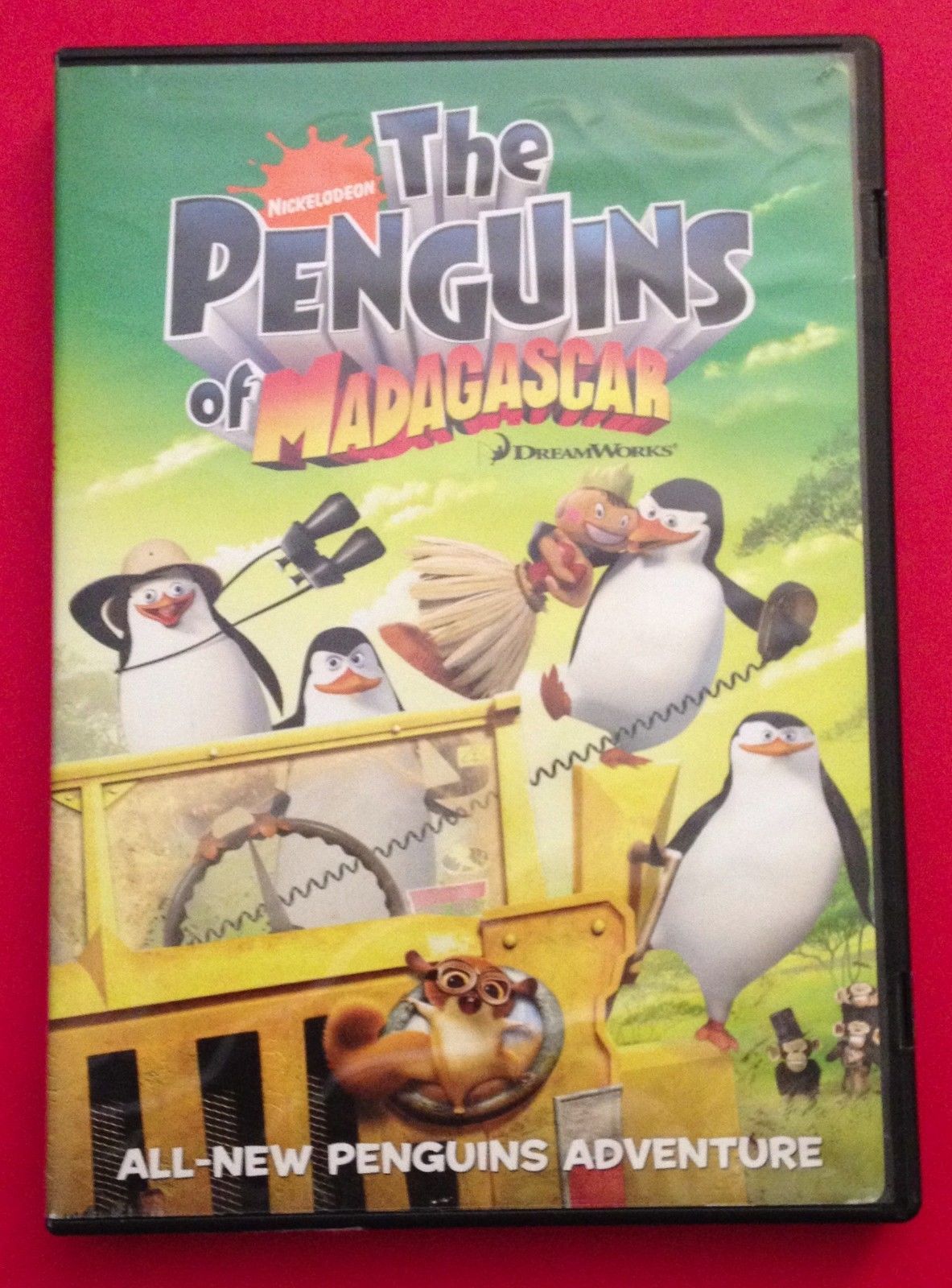 Penguins of Madagascar DVD Dreamworks Skipper Kowalski animated kids ...