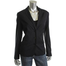 Calvin Klein New Navy Pinstripe Long Sleeves Three Button Blazer Jacket  12 - $39.99
