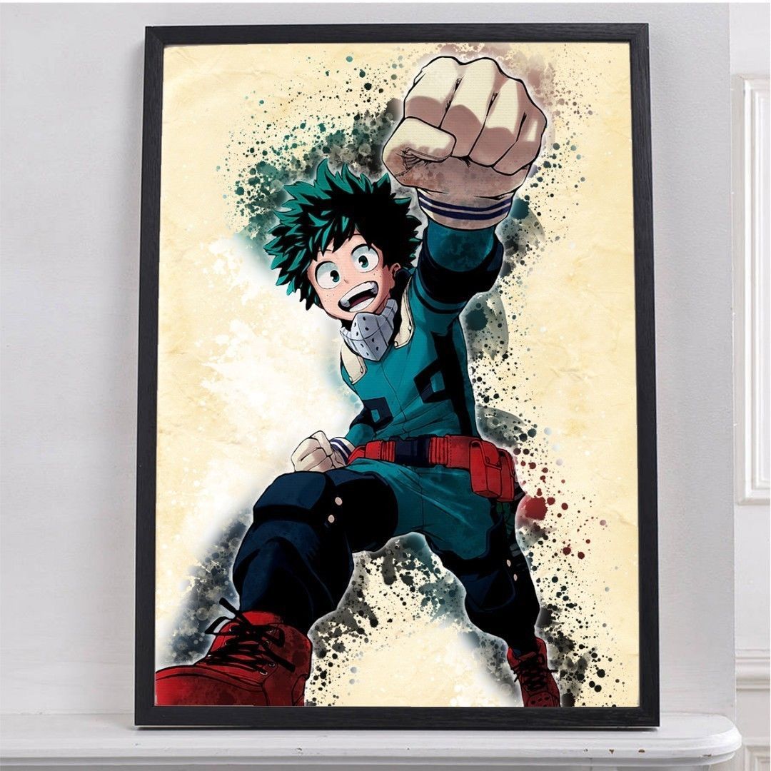 My Hero Academia Midoriya Anime Poster TV Japan Manga Wall ...