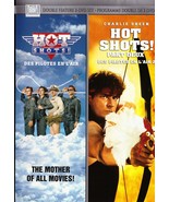 Hot Shots and Hot Shots Part Deux DVD Double Feature 2 DVDs Charlie Sheen - $2.99