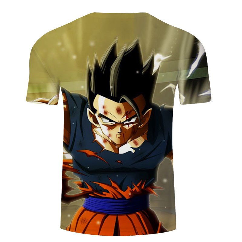 Dragon Ball Son Gohan All Over 3D Print T-Shirt - T-Shirts