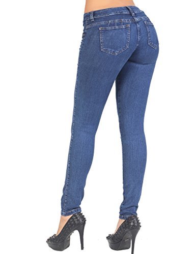 Curvify Stretch Butt Lifting Skinny Denim Jeans | Pantalones ...
