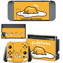 Nintendo Switch Console Dock Vinyl Skin Stickers Decals Kawaii Cute Gudetama Egg - $9.70