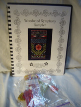 Periwinkle Promises Woodwind Symphony Sampler Cross Stitch Kit New  image 1