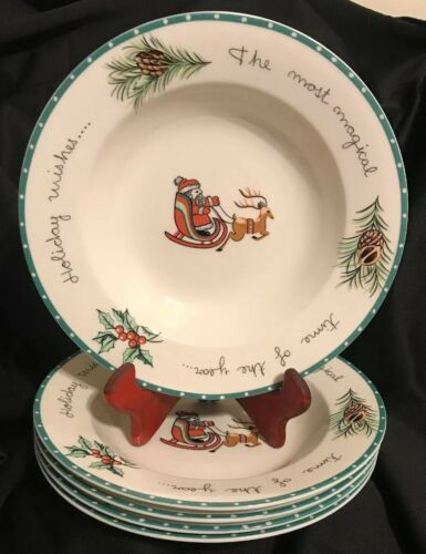 MIKASA BONE CHINA  HOLIDAY SPLENDOR  Y1025 SET OF 3 CUPS & 3 SAUCERS