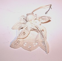 Linen Angel-Vintage Ornament-Handmade - $2.97