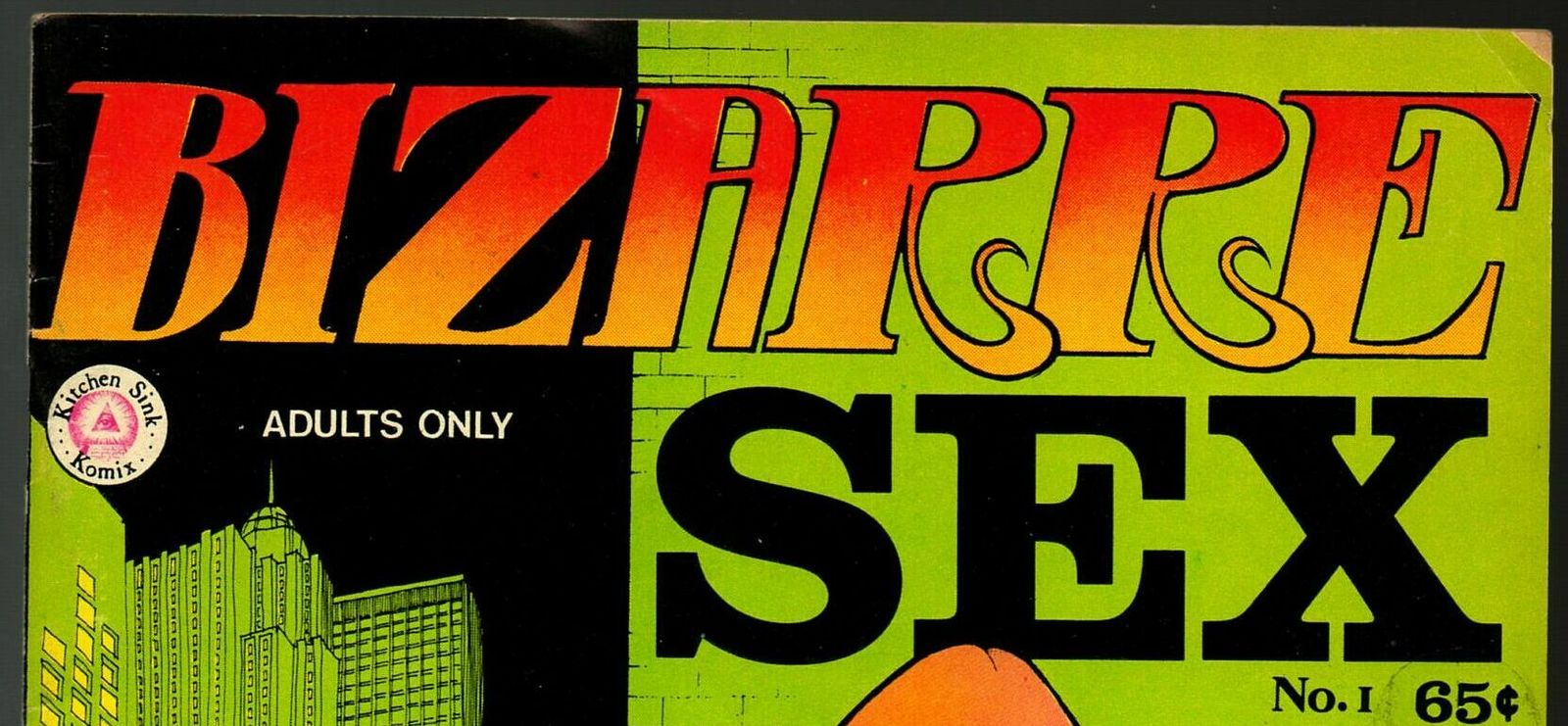 Bizarre Sex 1 2nd Print 1972 Kitchen Sink Alternative And Underground