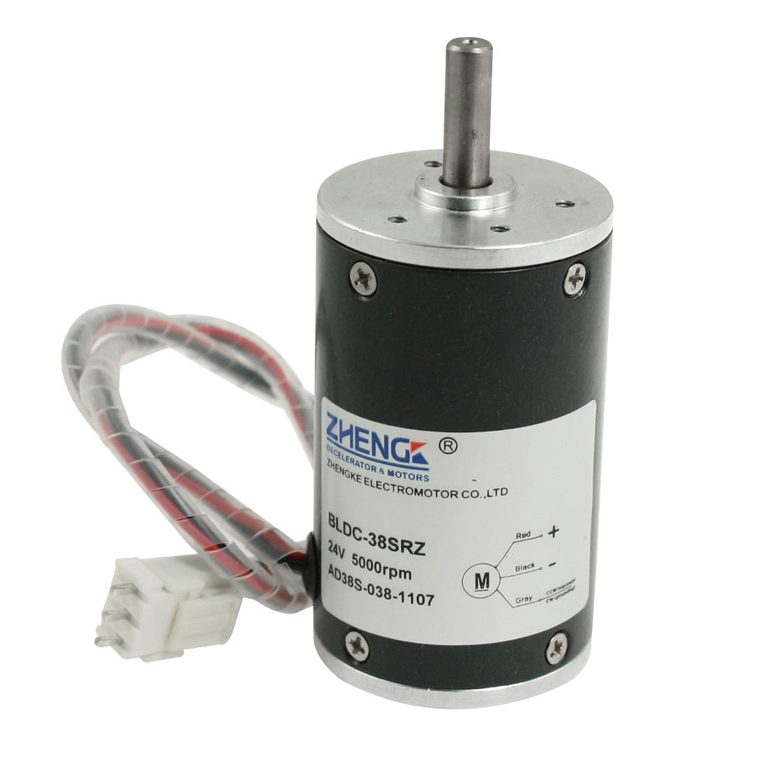 BLDC-38SRZ-S DC 12V 24V 38mm Diameter Low Noise Brushless Motor Adjustable Speed