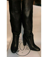 NWB Steve Madden Womens Eton Black Knee-High Boots Heels 9 Medium (B,M) - $79.99