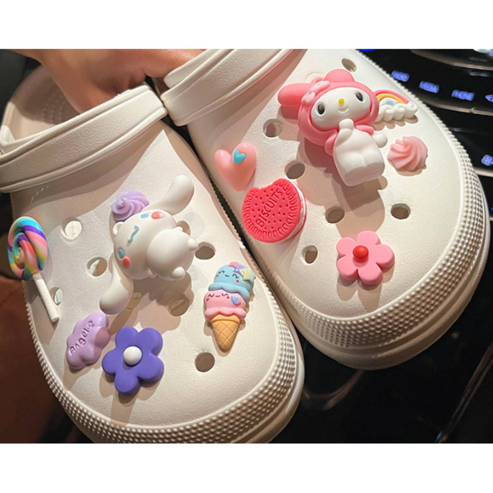 Cinnamoroll Shoe Charms For Crocs Sanrio Kuromi Cinnamoroll Croc Charms Cinnamoroll Shoe Charms For Crocs Sanrio Kuromi Cinnamoroll Croc Charms
