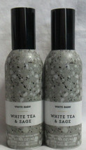 White Barn Bath & Body Works Concentrated Room Spray Lot Set 2 WHITE TEA & SAGE - $28.01