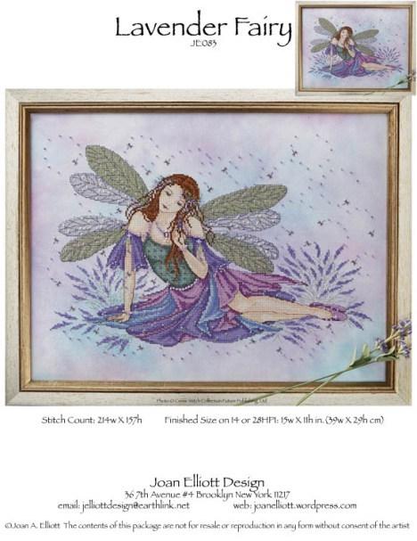 Wish Upon A Star Fairy Godmother By Joan Elliott Cross Stitch Chart 