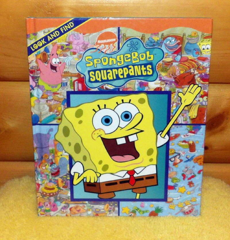 SPONGEBOB SQUAREPANTS Nickelodeon Look and Find Book Special Fun ...