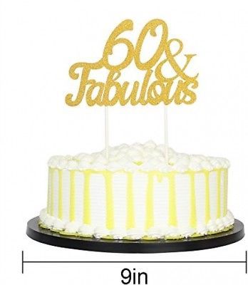 Forever 18 Party Favors 18th Birthday Party Decoration E /& L E/&L Gold Glitter Happy 18th Birthday Cake topper