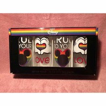 Mickey Pride Rainbow (4pk) 10oz Glasses - $20.79