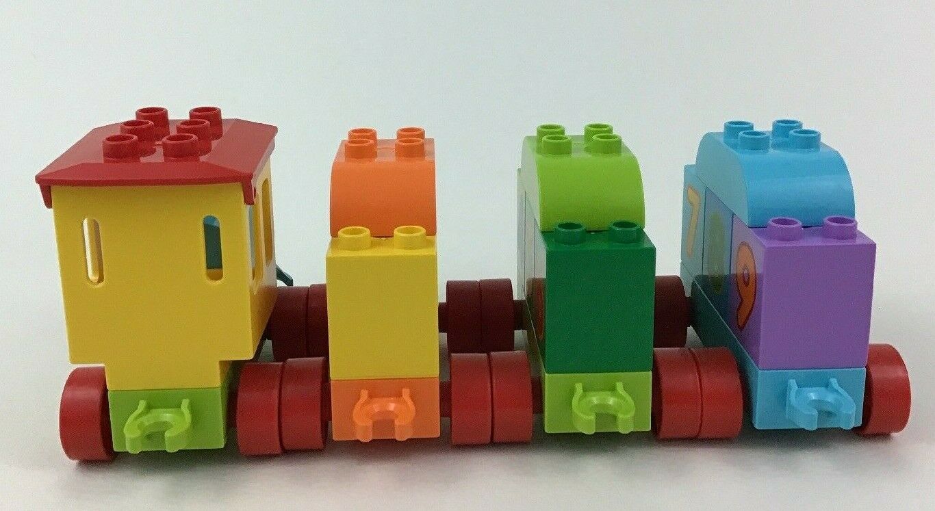 Learn To Count Number Train Lego Duplo Toddler Set 10847 Building 100