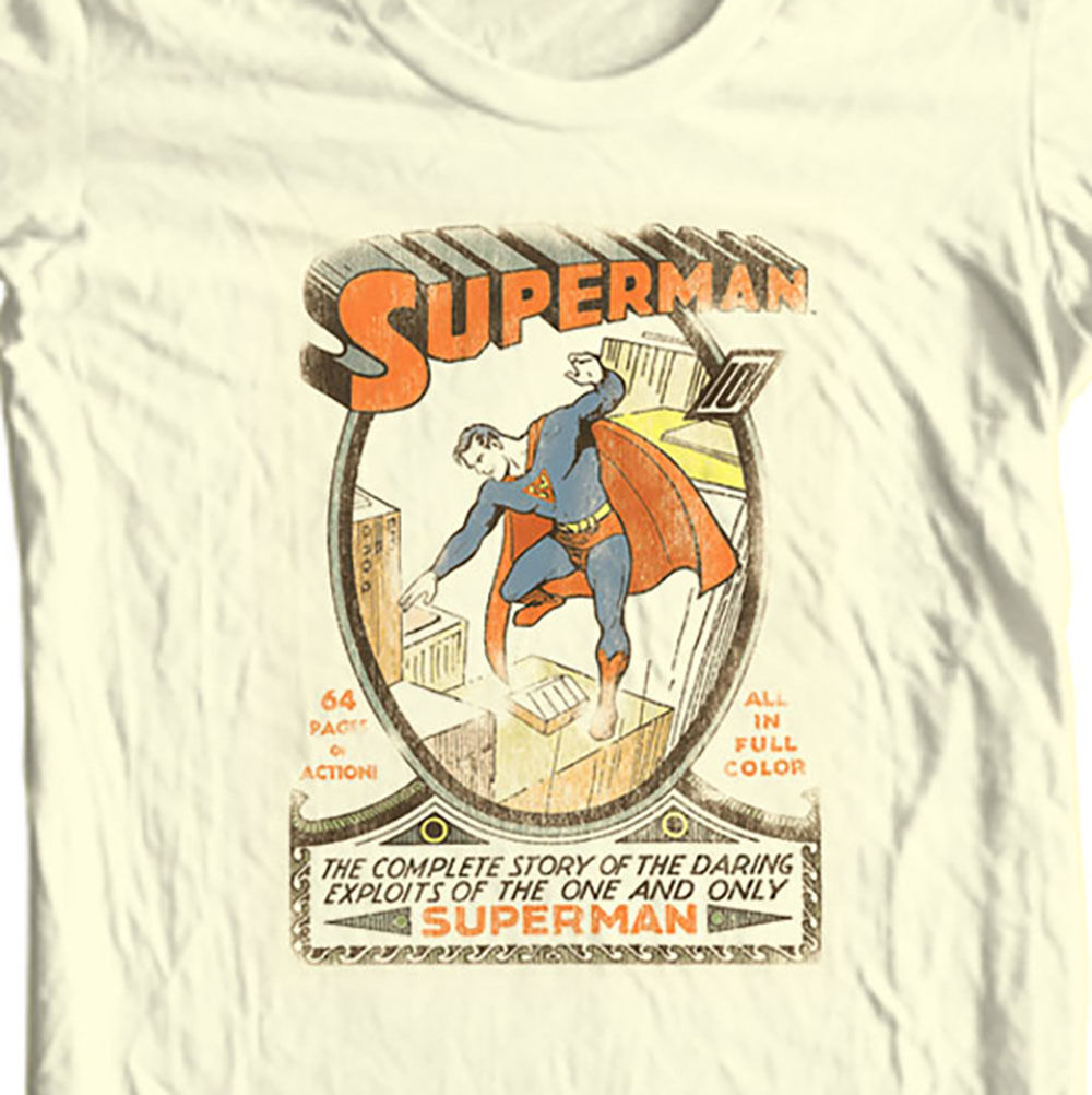 golden age superman shirt